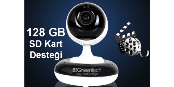 GREENTECH GT-IP35HD WI-FI HAREKETLİ IP KAMERA